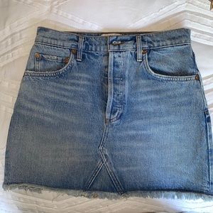 Agolde Quinn skirt size 27 NWOT